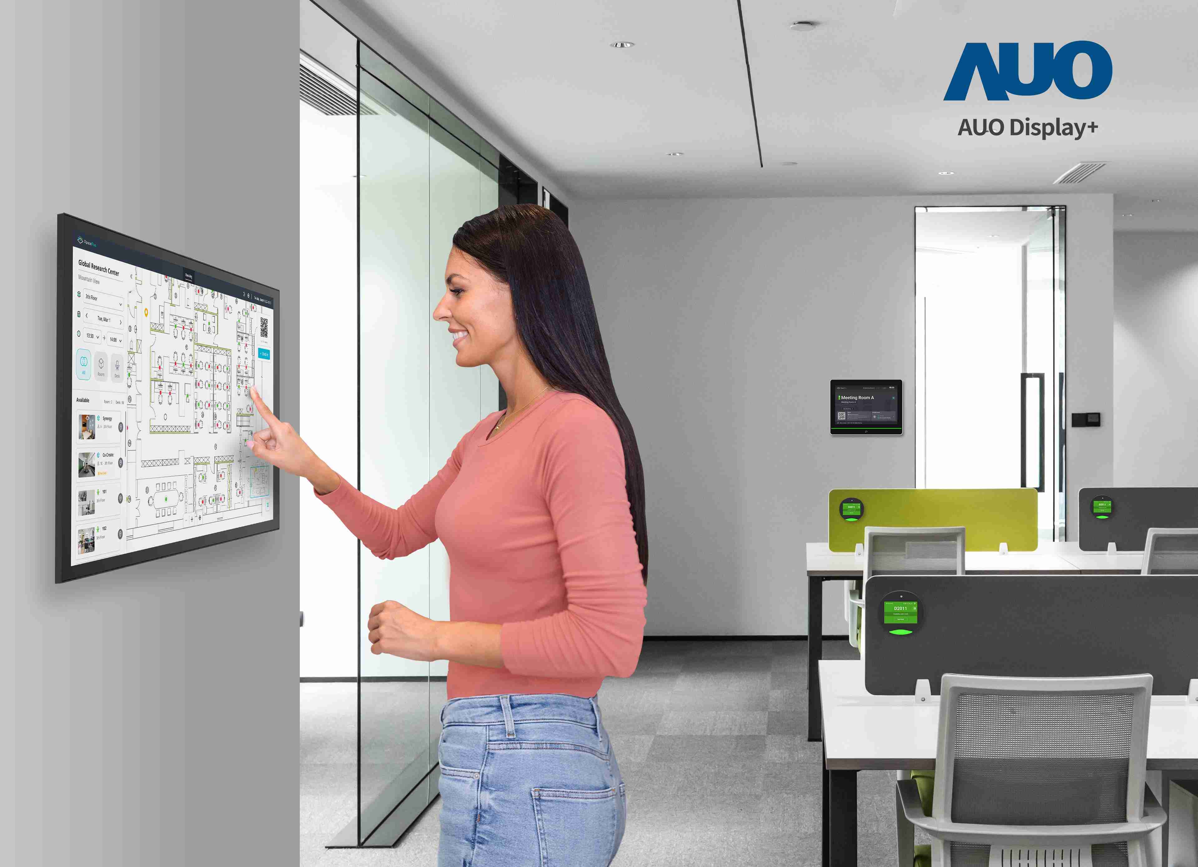 达擎会议空间管理解决方案可应用于空间预约和管理流程，，，将办公空间的查询、、预约和保留等流程自动化，，，为用户提供更灵活、、、弹性的工作模式